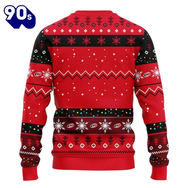 Carolina Hurricanes Hohoho Mickey Christmas Ugly Sweater  Gift Christmas