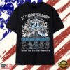 Carolina Panthers 31st Anniversary 1995 2026 Legends Signatures T Shirt, Viral 2D Graphic Tee