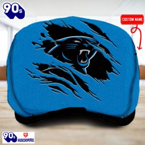 Carolina Panthers NFL Basic Design Personalized Jeff Cap