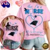 Carolina Panthers NFL Night Shift Never Misses Game Day Halloween Nurse Unisex 3D Shirt, NFL Trending Shirt