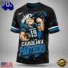 Carolina Panthers NFL Popeye Bold Cartoon Athletes 3D T Shirt, NFL Trending Shirt
