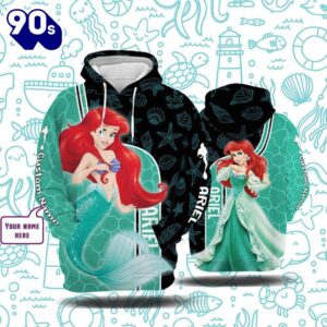 Cartoon Character Ariel Form Hoodie…