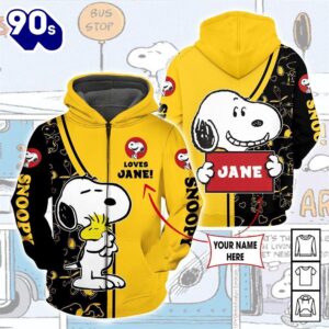 Cartoon Character Snoopy Loves You…