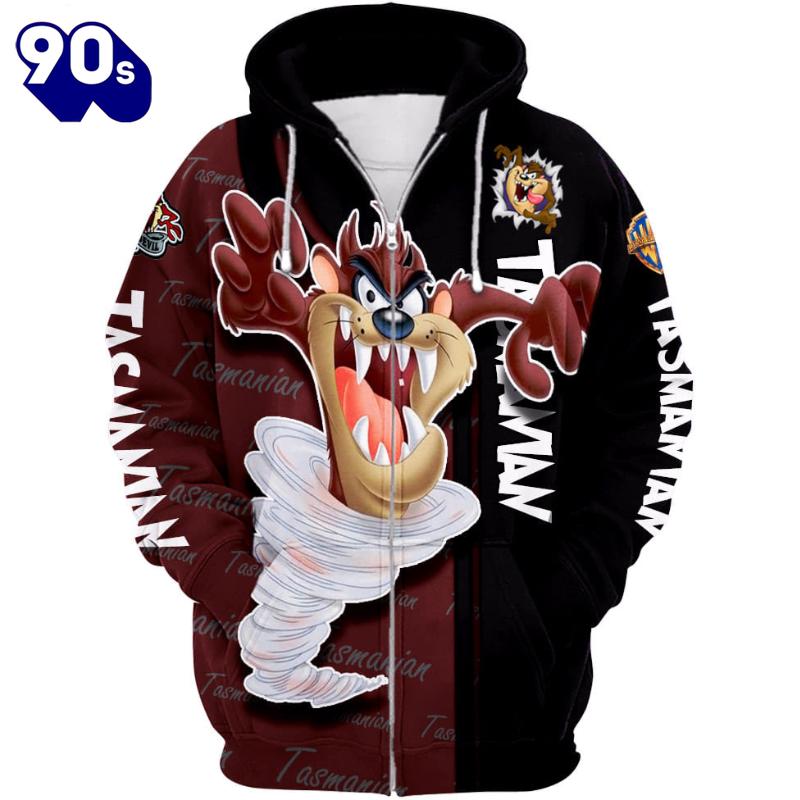 Cartoon Tasmanian Devil Hoodie And Leggings Cartoon Tasmanian Devil Hoodie And Leggings