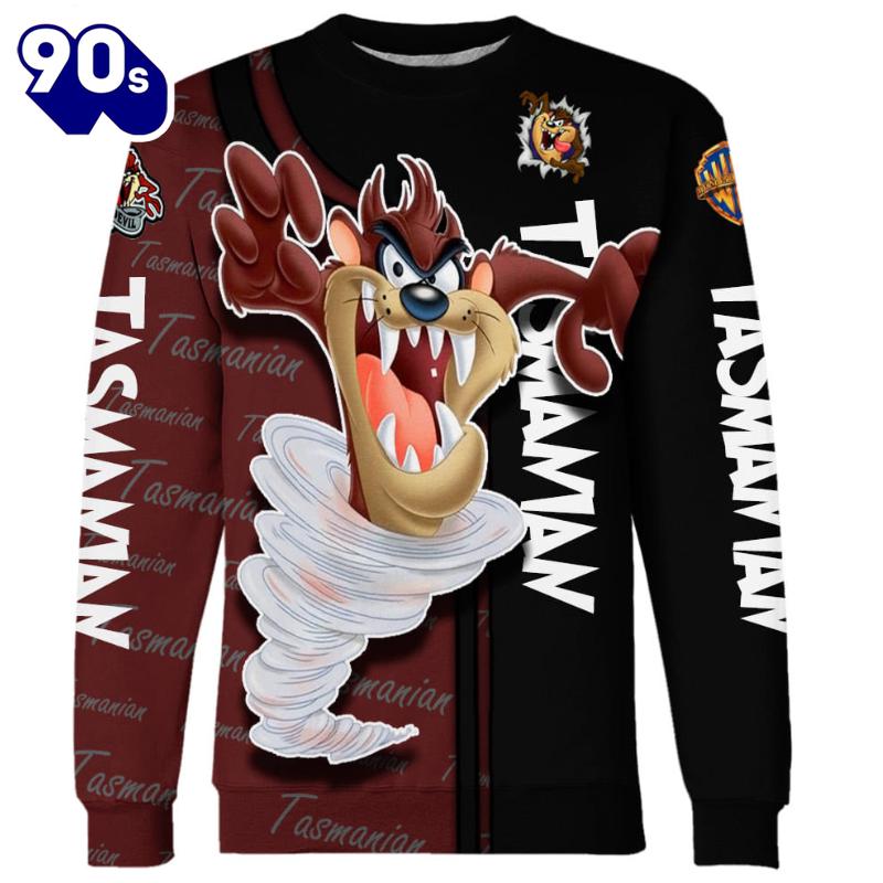 Cartoon Tasmanian Devil Hoodie And Leggings Cartoon Tasmanian Devil Hoodie And Leggings