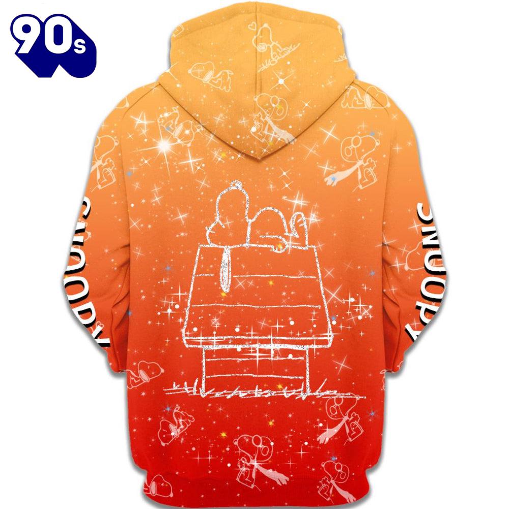 Castle Glitter Pattern Snoopy Apparel Set Castle Glitter Pattern Snoopy Apparel Set