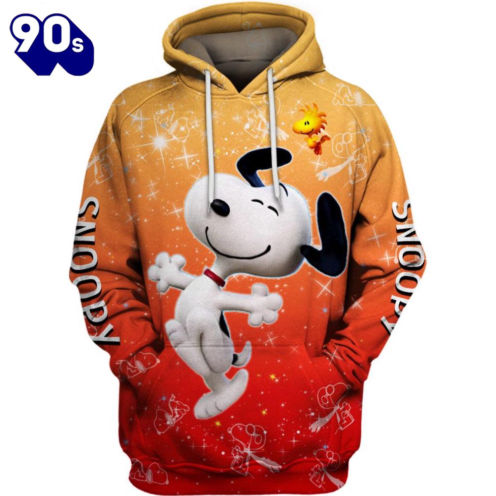 Castle Glitter Pattern Snoopy Apparel Set Castle Glitter Pattern Snoopy Apparel Set