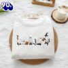 Cat Haloween – Embroidered Sweatshirt For Man And Women