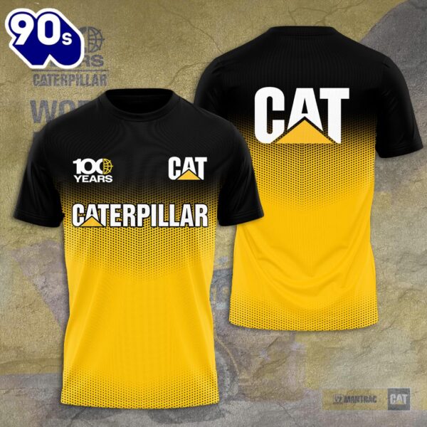 Caterpillar 3D Apparel Gift For Fans Rock Music 3D Shirt