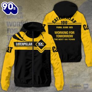 Caterpillar 3D Windbreaker Jacket For…