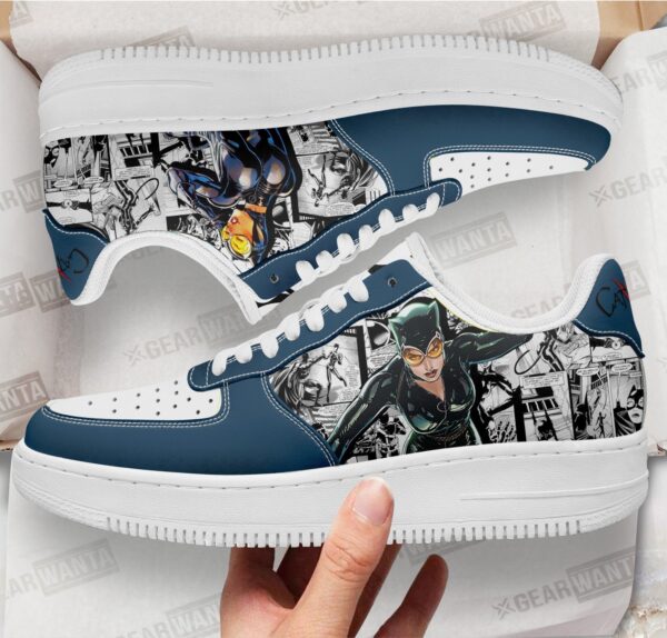 Catwoman Air Sneakers Custom Comic Shoes