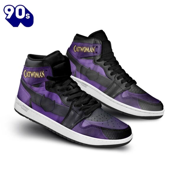 Catwoman Shoes Custom Villains Sneakers