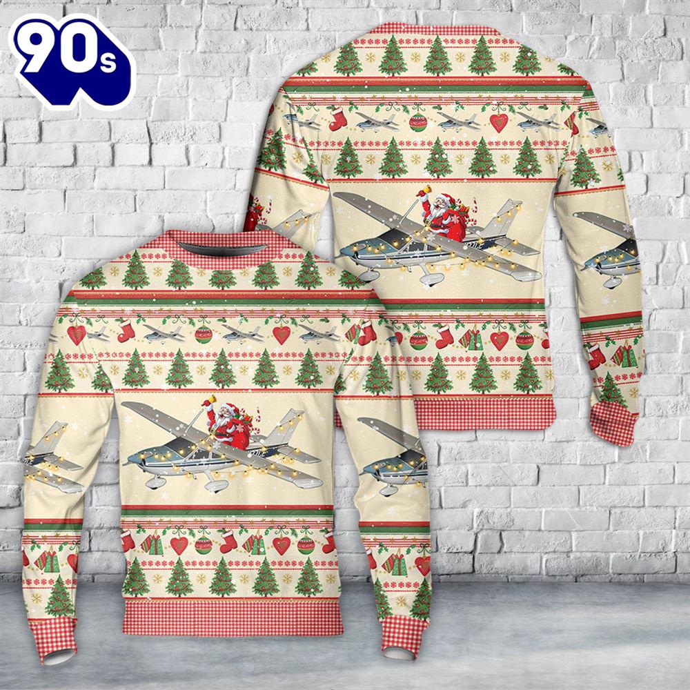 Cessna 177 Cardinal Christmas Sweater Cessna 177 Cardinal Christmas Sweater