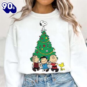 Charlie Brown And Friends Christmas, Christmas Tee, Christmas Shirt Gift Xmas