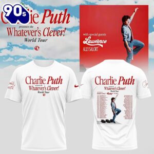 Charlie Puth – Whatever’s Clever! World Tour 2026 Collection