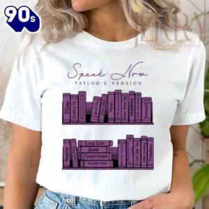 Cheap Book Album Tracklist Taylor Swift Speak Now Taylors Version T Shirt