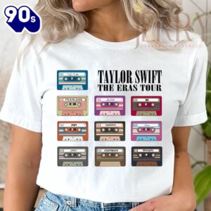 Cheap Cassette Album Taylor Swift The Eras Tour Shirt