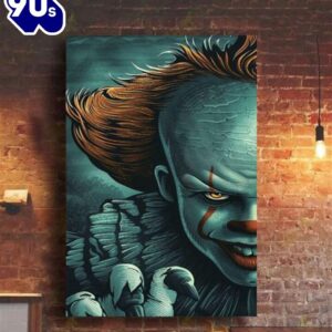 Cheap IT Smile Of Horror Film Halloween Canvas Painting Decor Home