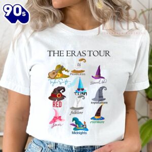 Cheap Witch Hat Taylor Swift Eras Tour T Shirt