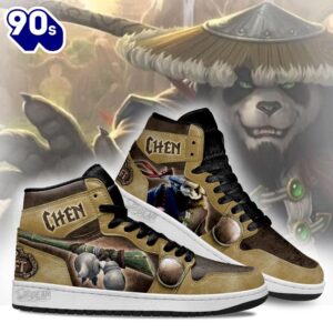 Chen World of Warcraft Shoes Custom For Fans