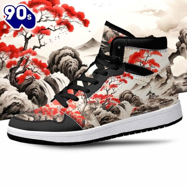 Cherry Blossom JD1 Sneakers Custom Country