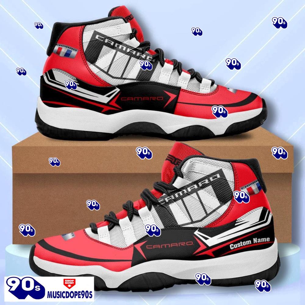 Chevrolet Camaro Custom Name Air Jordan 11 Sneakers Vintage Shoes Chevrolet Camaro Custom Name Air Jordan 11 Sneakers Vintage Shoes
