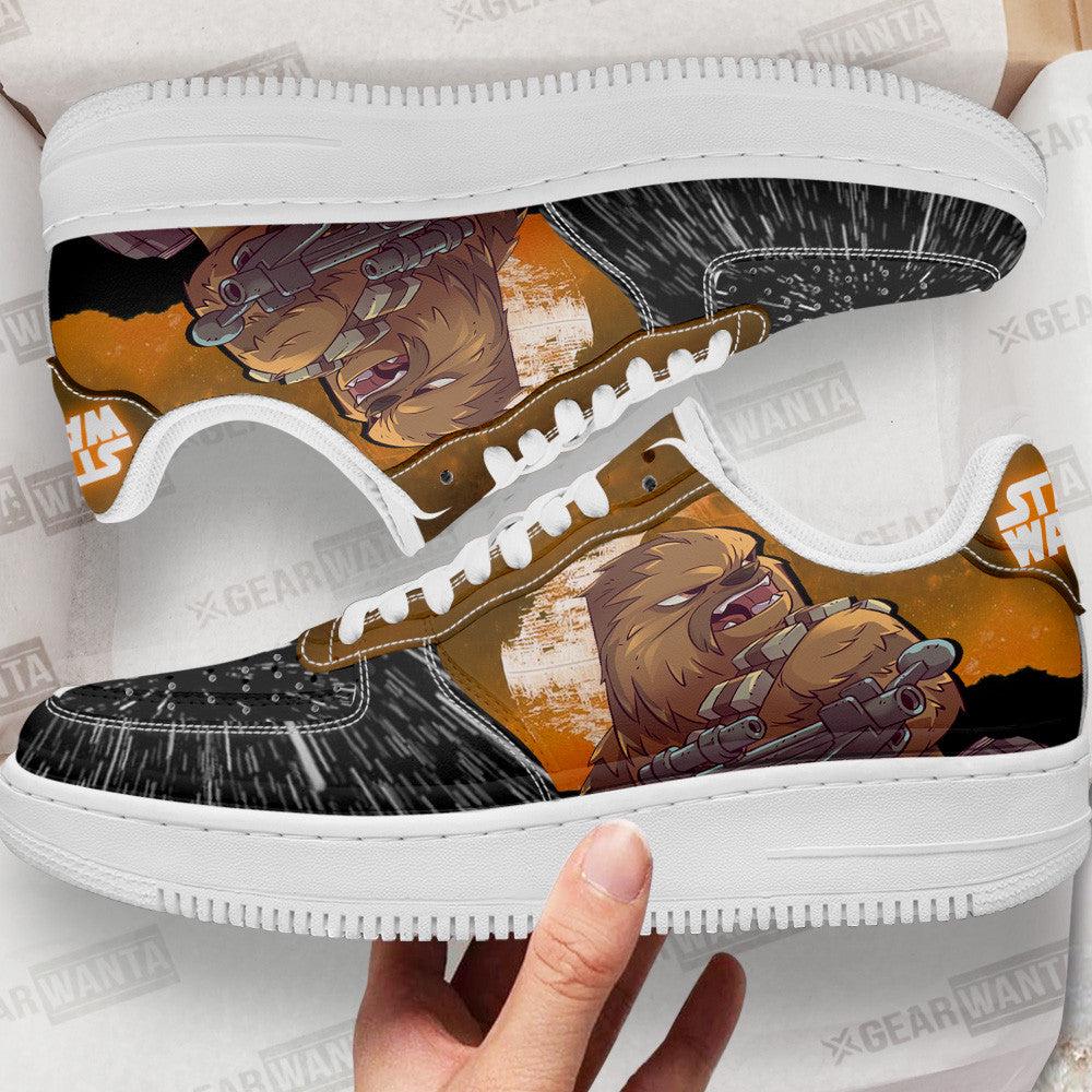 Chewbacca Air Sneakers Custom Star Wars Shoes Chewbacca Air Sneakers Custom Star Wars Shoes