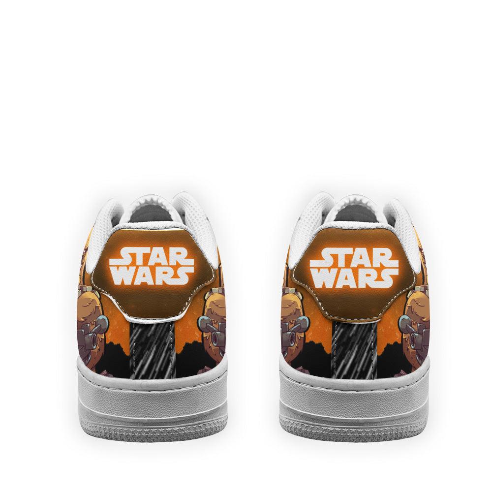 Chewbacca Air Sneakers Custom Star Wars Shoes Chewbacca Air Sneakers Custom Star Wars Shoes