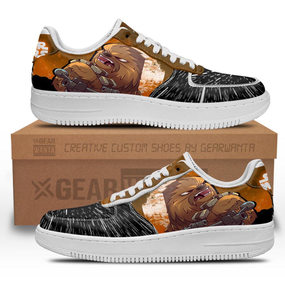 Chewbacca Air Sneakers Custom Star Wars Shoes Chewbacca Air Sneakers Custom Star Wars Shoes