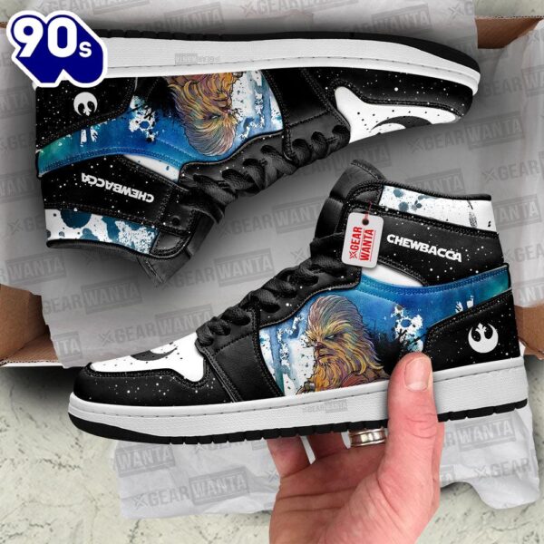 Chewbacca Star Wars J1 Shoes Custom Sneakers