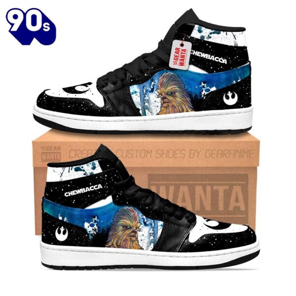 Chewbacca Star Wars J1 Shoes Custom Sneakers