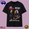 Chicago and Styx The Windy Cities Tour 2026 Vintage Rock Concert T Shirt, Trending Music 2D Tee