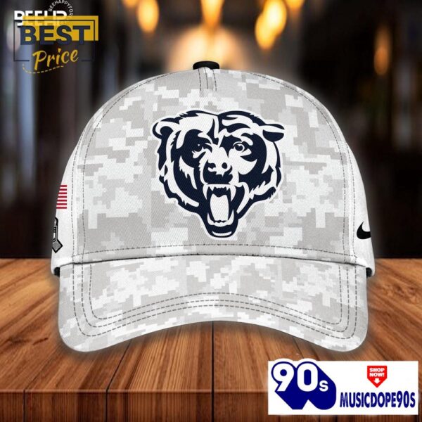 Chicago Bears Camo 2024 Salute to Service Hoodie, Jogger, Cap