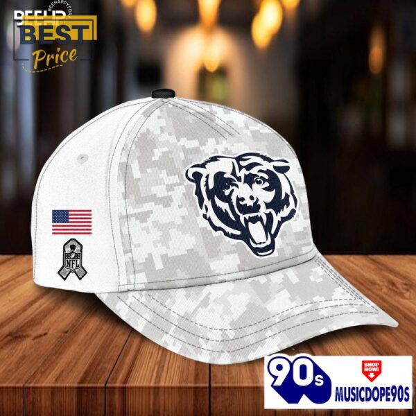 Chicago Bears Camo 2024 Salute to Service Hoodie, Jogger, Cap