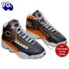 Chicago Bears Custom Name Air Jordan 13 Sneakers Gift Xmas