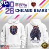 Chicago Bears Designed By Young Heroes Battling Cancer Limited Edition Hoodie, Sport Trend 3D Shirt