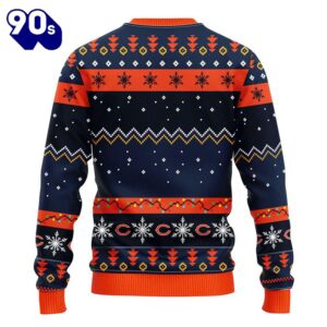 Chicago Bears HoHoHo NFL Mickey Christmas Ugly Sweater