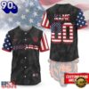 Chicago Bears NFL American Pride Custom Baseball Jersey Shirt , Trending NFL Jersey