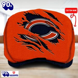 Chicago Bears NFL Basic Design Personalized Jeff Cap