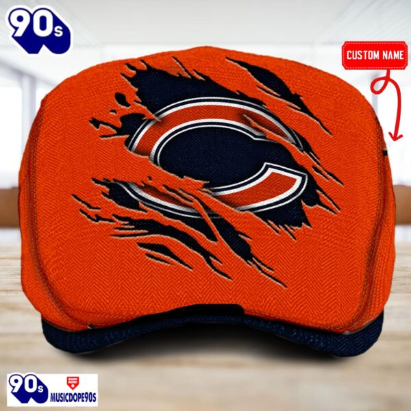 Chicago Bears NFL Basic Design Personalized Jeff Cap