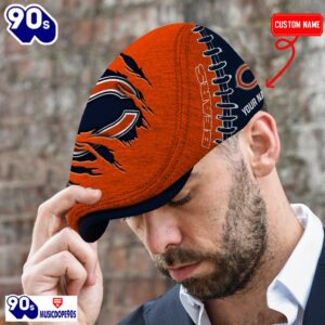 Chicago Bears NFL Basic Design Personalized Jeff Cap