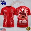 Chicago Bears NFL RED Friday One Team One Mission Patriotic Soldier Tribute T Shirt, NFL Trending Shirt