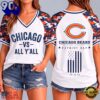 Chicago Bears NFL vs All Y’ All United We Stand V Neck T Shirt, NFL Fan V Neck Shirt