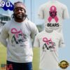 Chicago Bears Real Bears Fans Wear Pink 2026 New Design 3D Shirt, Sport Trend 3D Shirt