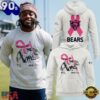 Chicago Bears Real Bears Fans Wear Pink 2026 New Design Hoodie, Sport Trend 3D Shirt