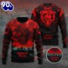 Chicago Bears x Stranger Things Ugly Sweater Gift Xmas