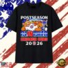 Chicago Cubs Postseason Clinched 2026 Wrigley Field T Shirt, Viral 2D Graphic Tee