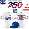 Chicago Cubs USA 250th Anniversary Stars & Stripes Baseball Jersey 2026
