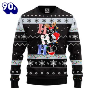 Chicago White Sox Hohoho Mickey Christmas Ugly Sweater