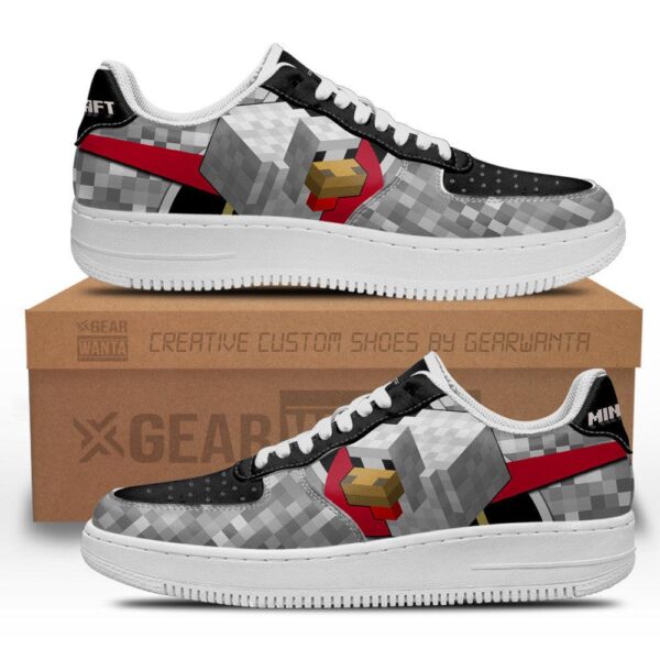 Chicken Minecraft Custom Air Sneakers